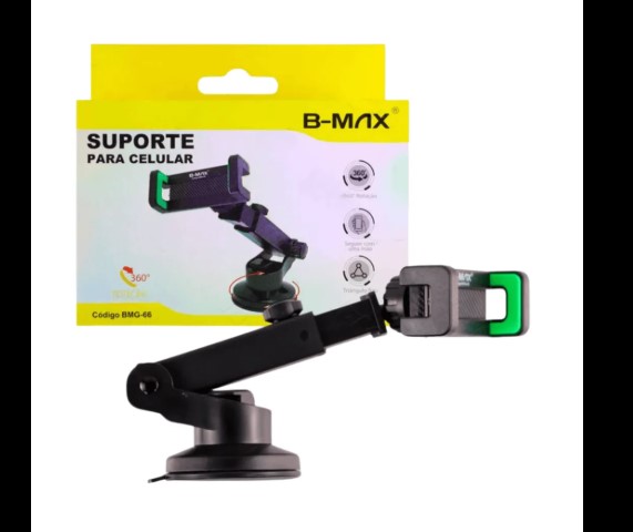  - Suporte    Cod. Suporte de Celular 360 c/ Ventosa BMG-66 